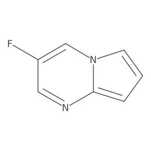 3-Fluoro-pyrrolo[1,2-a]pyrimidine结构式