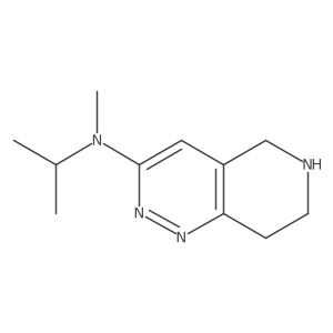N-Methyl-N-(propan-2-yl)-5H,6H,7H,8H-pyrido[4,3-c]pyridazin-3-amine Structure