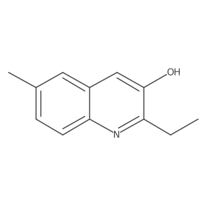 2-Ethyl-6-methylquinolin-3-ol Structure