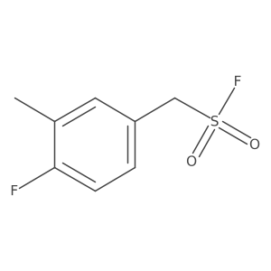 (4-Fluoro-3-methylphenyl)methanesulfonyl fluoride Structure