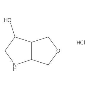 cis-Hexahydro-1H-furo[3,4-B]pyrrol-3-olhcl Structure