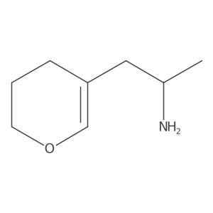(2S)-1-(3,4-dihydro-2H-pyran-5-yl)propan-2-amine Structure