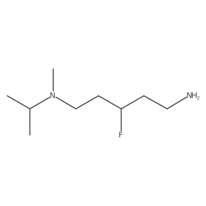 (5-Amino-3-fluoropentyl)(methyl)(propan-2-yl)amine结构式