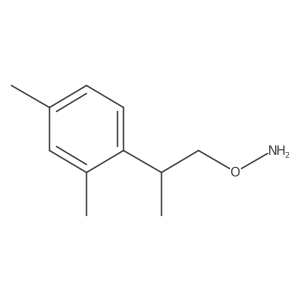 O-[2-(2,4-dimethylphenyl)propyl]hydroxylamine Structure