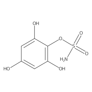 2,4,6-Trihydroxyphenyl sulfamate Structure