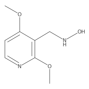 N-[(2,4-dimethoxypyridin-3-yl)methyl]hydroxylamine结构式