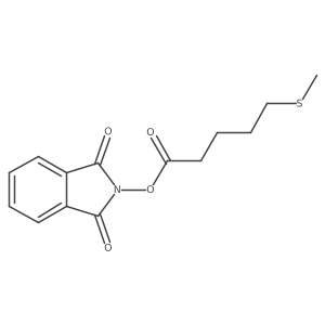 1,3-dioxo-2,3-dihydro-1H-isoindol-2-yl 5-(methylsulfanyl)pentanoate Structure