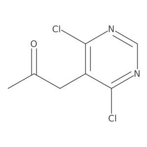 1-(4,6-Dichloropyrimidin-5-yl)propan-2-one Structure