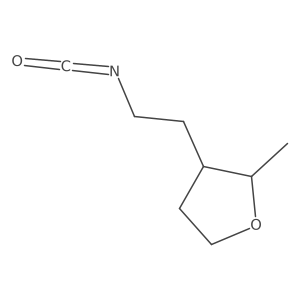 3-(2-Isocyanatoethyl)-2-methyloxolane Structure