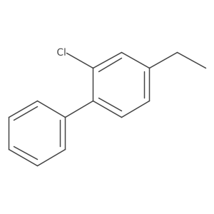 2-Chloro-4-ethyl-1,1'-biphenyl Structure