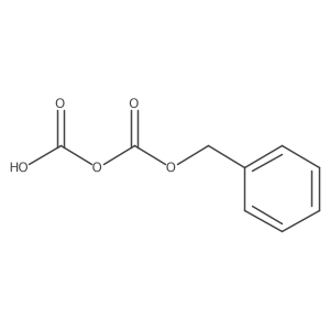 Phenylmethyl hydrogen dicarbonate结构式