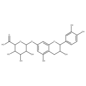 Epicatechin-7-glucuronide结构式