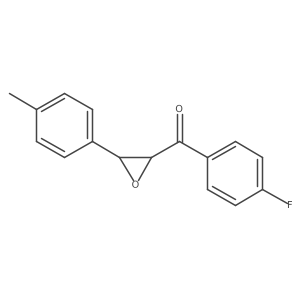 (4-Fluorophenyl)[3-(4-methylphenyl)-2-oxiranyl]methanone结构式