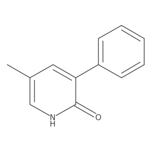 5-Methyl-3-phenylpyridin-2(1H)-one Structure
