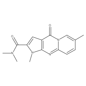 N,N,1,7-tetramethyl-4-oxo-1,4-dihydropyrido[1,2-a]pyrrolo[2,3-d]pyrimidine-2-carboxamide Structure