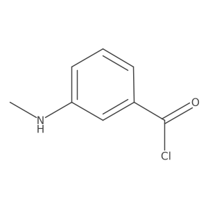 3-(Methylamino)benzoyl chloride Structure