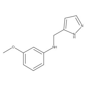N-(3-Methoxyphenyl)-1H-pyrazole-3-methanamine Structure