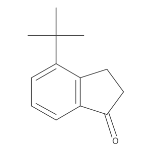 4-(tert-Butyl)-2,3-dihydro-1H-inden-1-one Structure