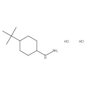 (4-Tert-butylcyclohexyl)hydrazine dihydrochloride结构式