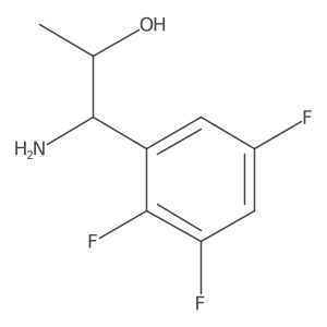 (1R,2R)-1-Amino-1-(2,3,5-trifluorophenyl)propan-2-OL结构式