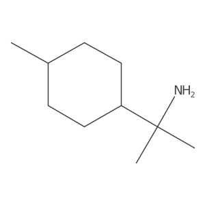 2-(4-Methylcyclohexyl)propan-2-amine结构式