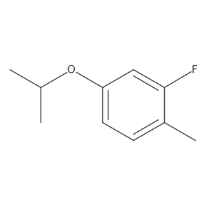 2-Fluoro-4-isopropoxy-1-methylbenzene结构式