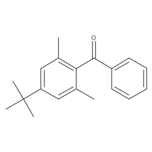 2,6-Dimethyl-4-tert-butylbenzophenone Structure