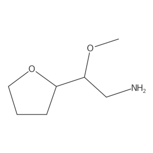 2-Methoxy-2-(oxolan-2-yl)ethan-1-amine Structure