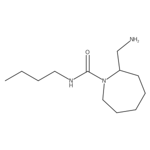 2-(aminomethyl)-N-butylazepane-1-carboxamide Structure