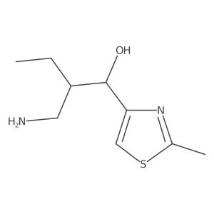 2-(Aminomethyl)-1-(2-methyl-1,3-thiazol-4-yl)butan-1-ol Structure
