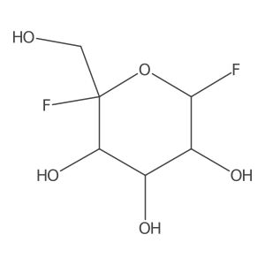 alpha-D-1,5-Difluoroglucose Structure
