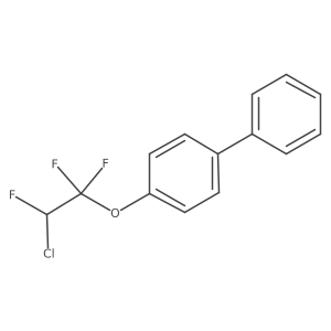 4-(2-Chloro-1,1,2-trifluoroethoxy)-1,1'-biphenyl结构式