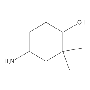 4-Amino-2,2-dimethylcyclohexanol结构式