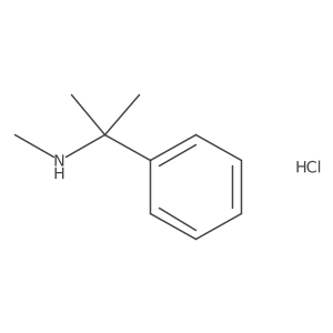 Methyl(2-phenylpropan-2-yl)amine hydrochloride结构式