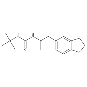 1-(Tert-butyl)-3-(1-(2,3-dihydrobenzofuran-5-yl)propan-2-yl)urea Structure