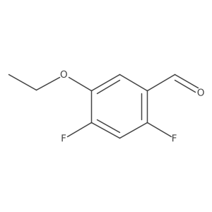 5-Ethoxy-2,4-difluorobenzaldehyde结构式