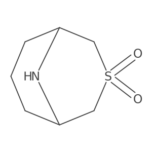 3lambda6-Thia-9-azabicyclo[3.3.1]nonane-3,3-dione结构式