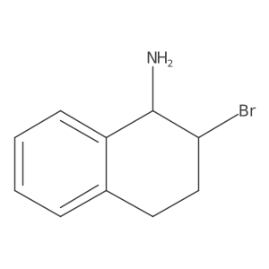 2-Bromo-1,2,3,4-tetrahydronaphthalen-1-amine Structure