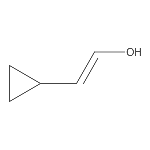(E)-2-cyclopropylethen-1-ol Structure