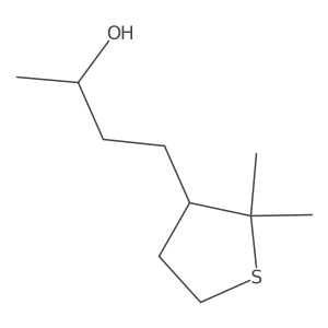 4-(2,2-Dimethylthiolan-3-yl)butan-2-ol Structure
