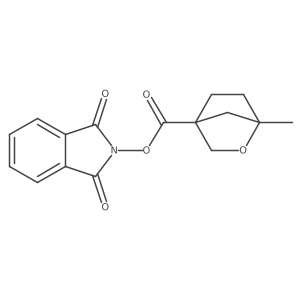 1,3-dioxo-2,3-dihydro-1H-isoindol-2-yl 1-methyl-2-oxabicyclo[2.2.1]heptane-4-carboxylate结构式