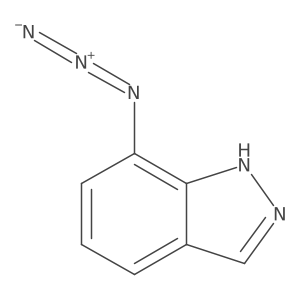 7-azido-1H-indazole Structure