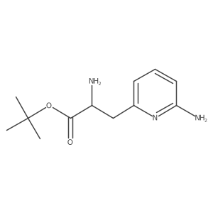 Tert-butyl 2-amino-3-(6-aminopyridin-2-yl)propanoate Structure