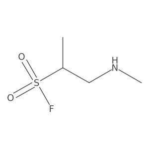 1-(Methylamino)propane-2-sulfonyl fluoride Structure