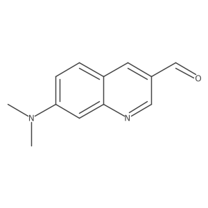 7-(Dimethylamino)quinoline-3-carbaldehyde Structure