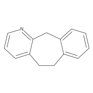 6,11-Dihydro-5H-benzo[5,6]cyclohepta[1,2-b]pyridine结构式