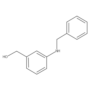(3-(Benzylamino)phenyl)methanol结构式