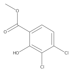 Methyl 3,4-dichloro-2-hydroxybenzoate Structure