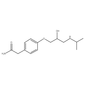 2-[4-(2-Hydroxy-3-{[(1,1,1,3,3,3-~2~H_6_)propan-2-yl]amino}propoxy)phenyl]ethanimidic acid结构式