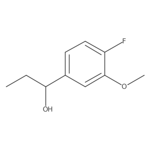 I+/--Ethyl-4-fluoro-3-methoxybenzenemethanol Structure